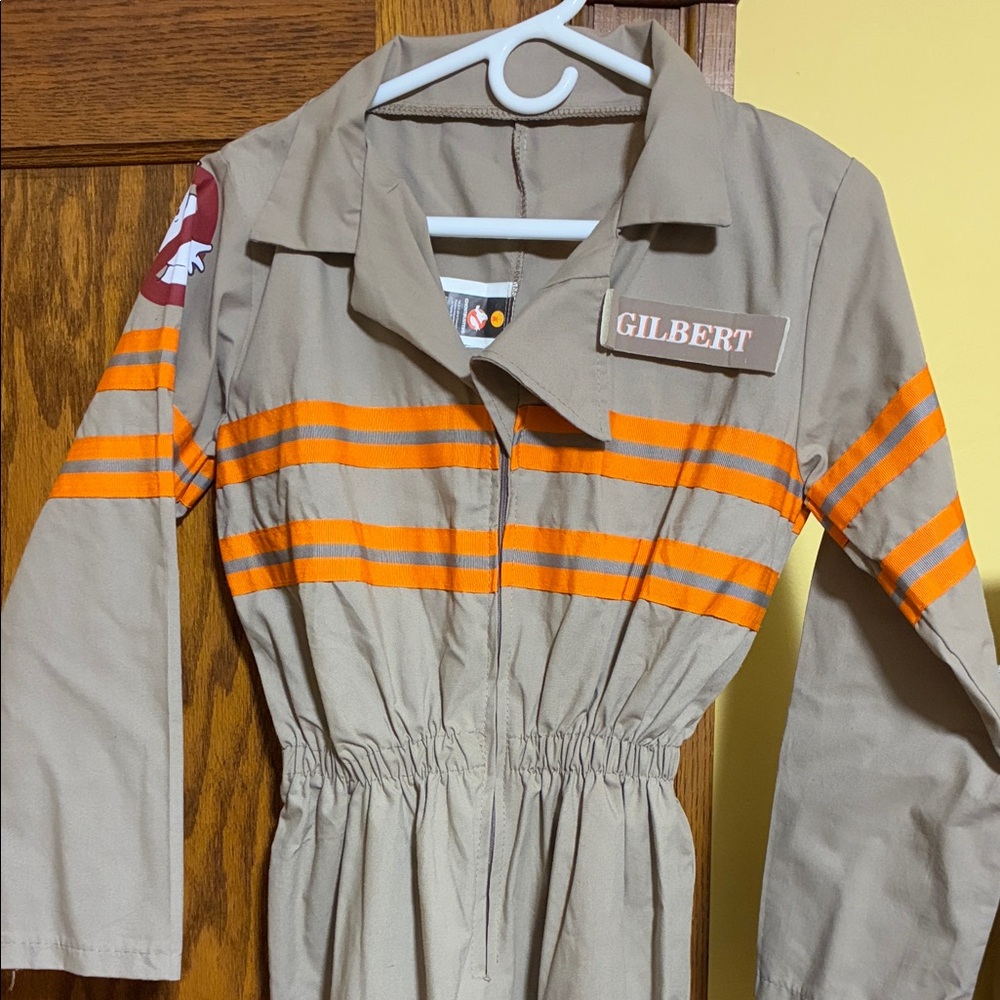 Rubie's Ghostbusters Costume with Orange Stripes